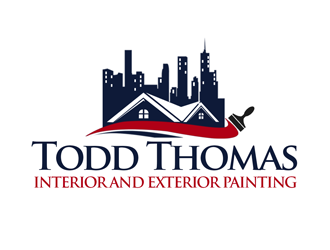Todd Thomas Painting logo design by kunejo