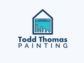 Todd Thomas Painting logo design by GologoFR