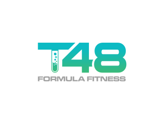 T48 Formula Fitness logo design by ammad