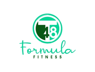 T48 Formula Fitness logo design by jishu