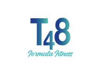 T48 Formula Fitness logo design by sanstudio