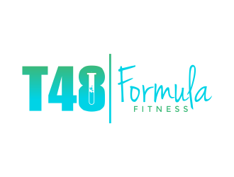T48 Formula Fitness logo design by Girly