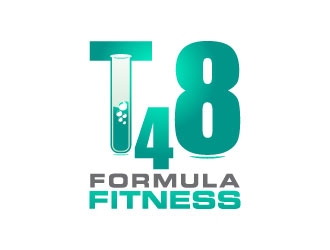 T48 Formula Fitness logo design by J0s3Ph