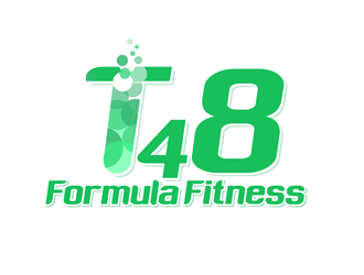 T48 Formula Fitness logo design by megalogos