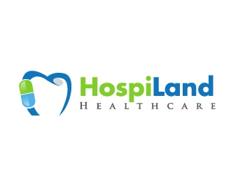 Hospiland Healthcare logo design by art-design