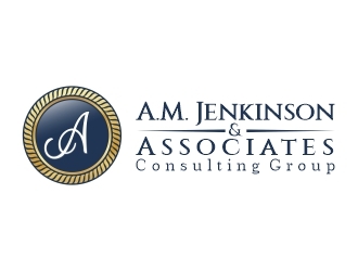 A.M. Jenkinson & Associates logo design by stayhumble