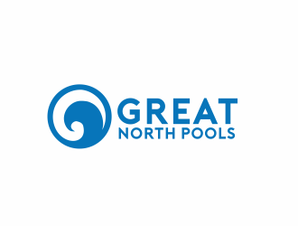 GREAT NORTH POOLS logo design by serprimero