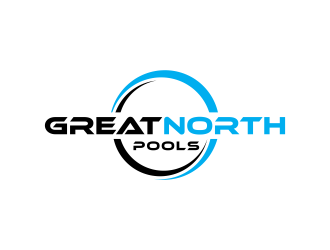 GREAT NORTH POOLS logo design by ubai popi