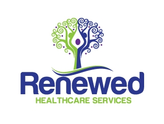 Renewed Healthcare Services logo design by Dawnxisoul393