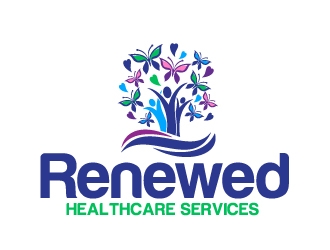 Renewed Healthcare Services logo design by Dawnxisoul393