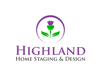 Highland Home Staging & Design logo design by Purwoko21