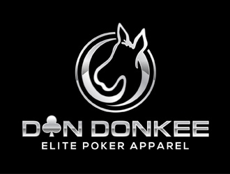 Don Donkee Elite Poker Apparel logo design by MAXR