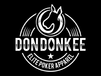 Don Donkee Elite Poker Apparel logo design by MAXR