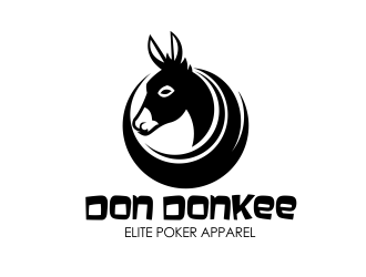 Don Donkee Elite Poker Apparel logo design by Cekot_Art