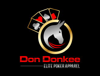 Don Donkee Elite Poker Apparel logo design by ROSHTEIN