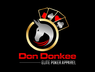 Don Donkee Elite Poker Apparel logo design by ROSHTEIN