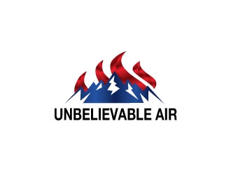 UNBELIEVABLE AIR logo design by sanstudio