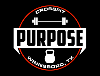 Crossfit Purpose Winnsboro, TX logo design by Ultimatum