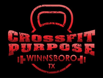 Crossfit Purpose Winnsboro, TX logo design by MAXR