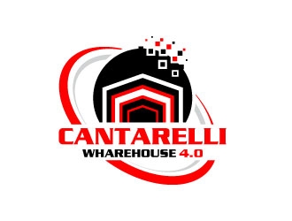 CANTARELLI Wharehouse 4.0 logo design by uttam