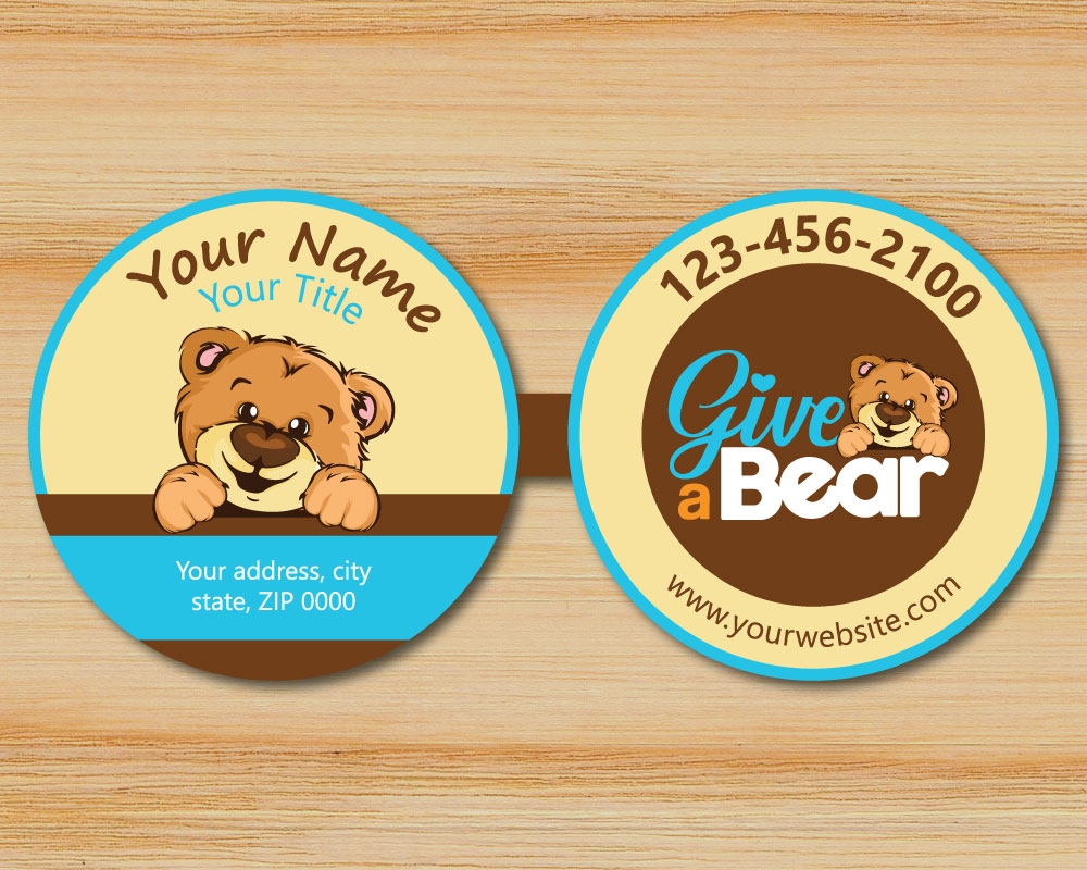 Give A Bear logo design by Boomstudioz