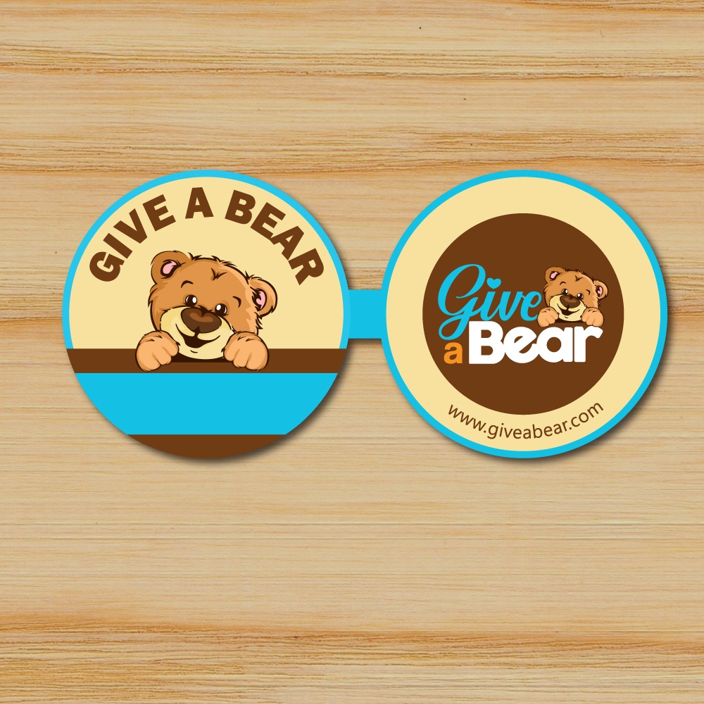 Give A Bear logo design by Boomstudioz