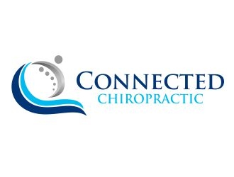 Connected Chiropractic logo design by amar_mboiss