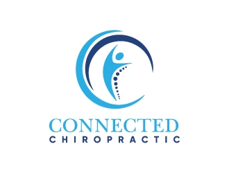 Connected Chiropractic logo design by Erasedink