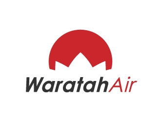 Waratah Air logo design by createdesigns