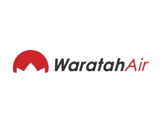 Waratah Air logo design by createdesigns