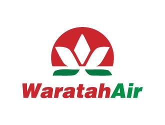 Waratah Air logo design by createdesigns