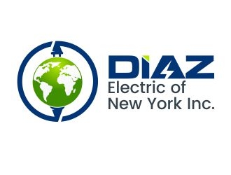 Diaz Electric of New York Inc. logo design by amar_mboiss