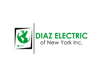 Diaz Electric of New York Inc. logo design by ROSHTEIN