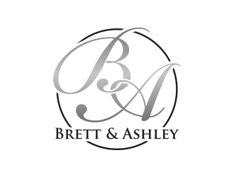 Brett and Ashley  logo design by lexipej