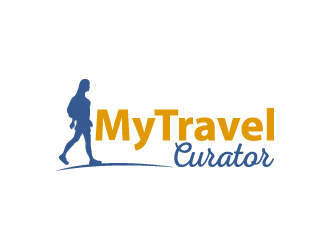 MyTravelCurator logo design by mirceabaciu