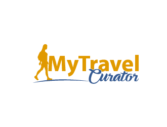 MyTravelCurator logo design by mirceabaciu