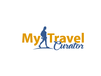 MyTravelCurator logo design by mirceabaciu