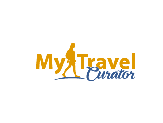 MyTravelCurator logo design by mirceabaciu
