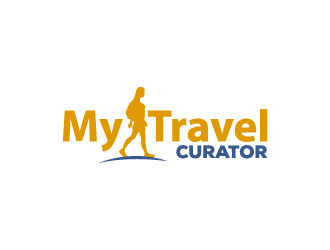 MyTravelCurator logo design by mirceabaciu