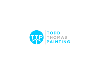 Todd Thomas Painting logo design by bricton