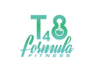 T48 Formula Fitness logo design by gogo