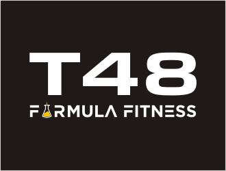 T48 Formula Fitness logo design by bunda_shaquilla