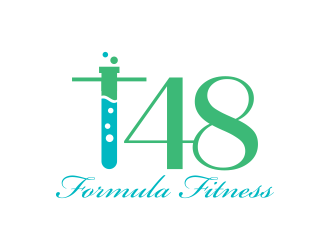 T48 Formula Fitness logo design by ingepro