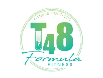 T48 Formula Fitness logo design by REDCROW