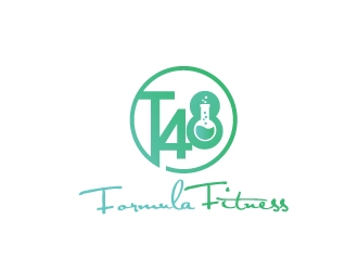 T48 Formula Fitness logo design by moomoo