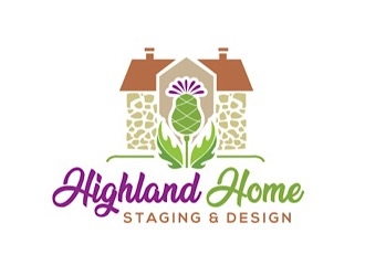 Highland Home Staging & Design logo design by gogo