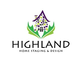 Highland Home Staging & Design logo design by gogo