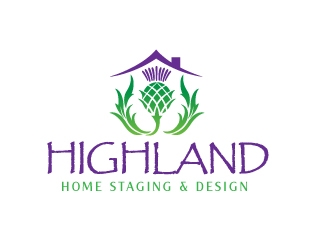 Highland Home Staging & Design logo design by jaize