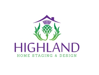 Highland Home Staging & Design logo design by jaize