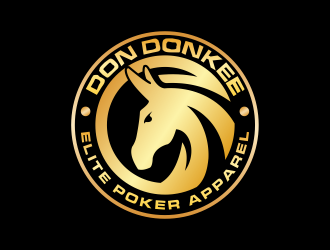 Don Donkee Elite Poker Apparel logo design by Cekot_Art